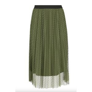 Liu Jo Women's Skirt Plumetil Stell Size M Color Khaki